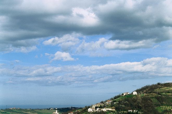 Gemmano, panorama photo by T. Mosconi